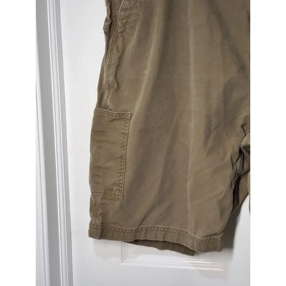 Carhartt B147 LBR Men’s Work Shorts Size 40 Brown Original Fit Cotton